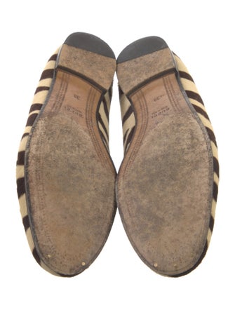 Gucci Horsebit Accent Ponyhair Loafers