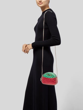 Gucci Interlocking G Horsebit Trapuntata Zumi Mini