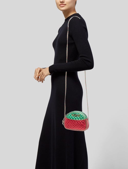 Gucci Interlocking G Horsebit Trapuntata Zumi Mini