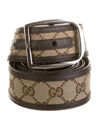 Gucci GG Canvas Canvas Belt