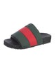 Gucci Web Accent Nylon Slides