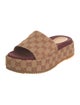 Gucci GG Canvas Canvas Slides