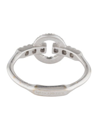 Gucci 18K Diamond Double G Band