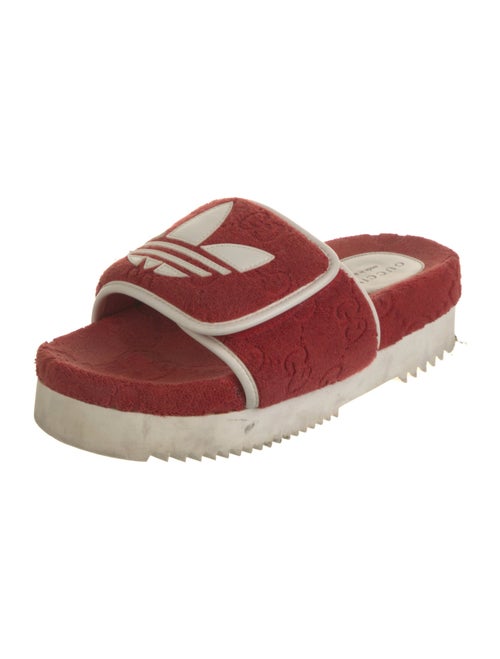 Gucci GG Logo Terry Cloth Slides