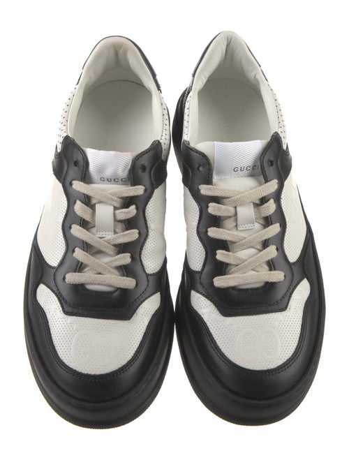 Gucci Interlocking G Logo Leather Sneakers