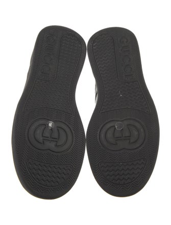 Gucci Interlocking G Logo Leather Sneakers