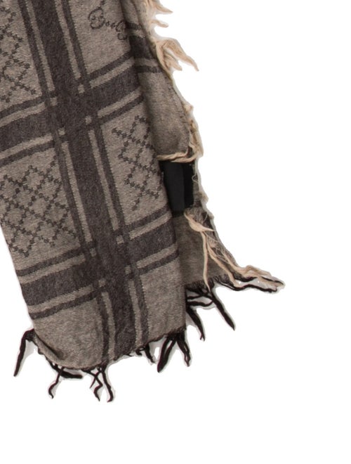 Gucci Wool GG Logo Scarf