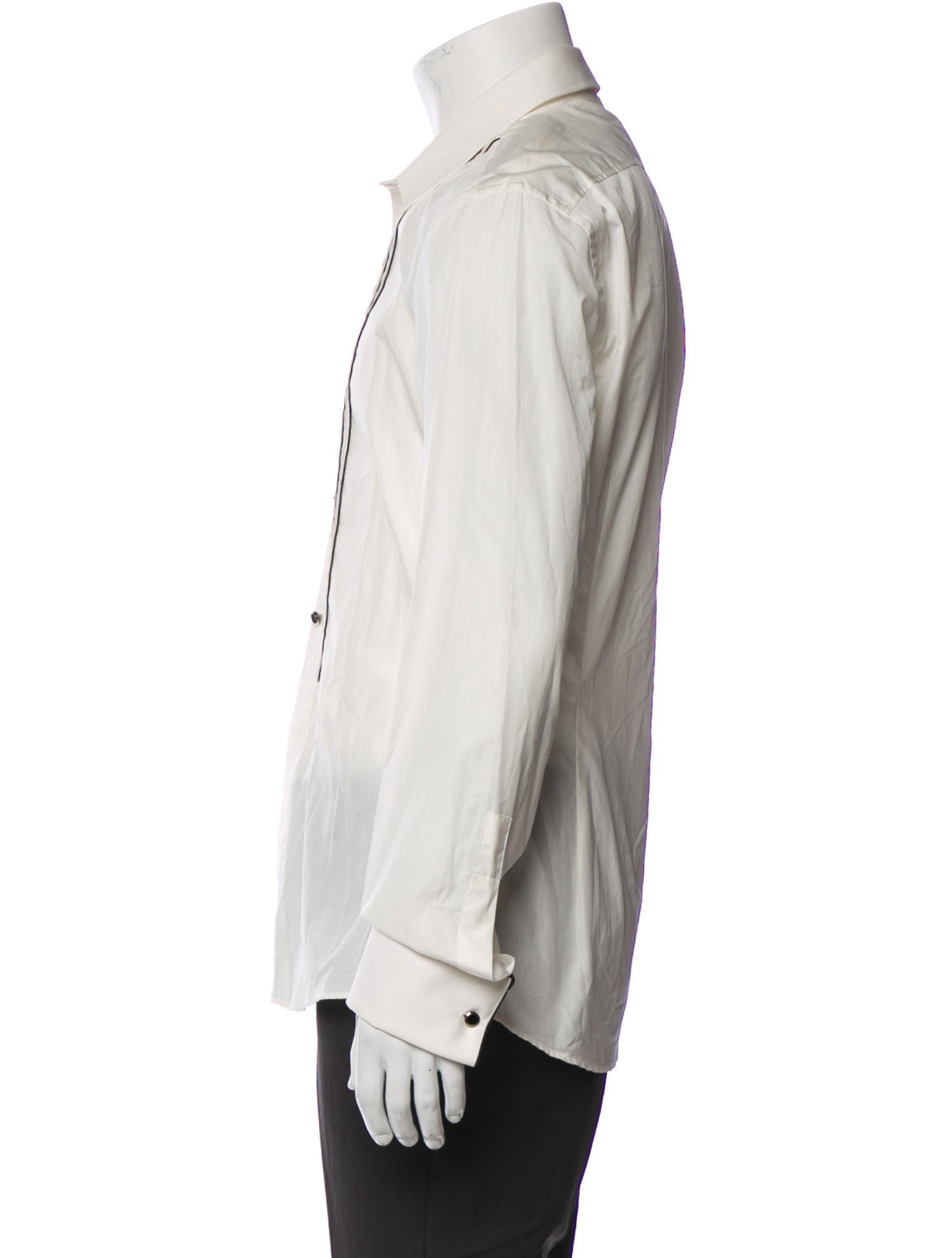 Gucci Vintage Long Sleeve Tuxedo Shirt