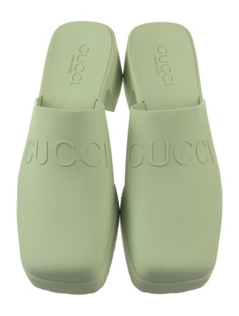 Gucci Rubber Mules