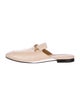 Gucci Horsebit Accent Leather Mules