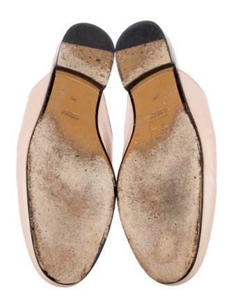 Gucci Horsebit Accent Leather Mules