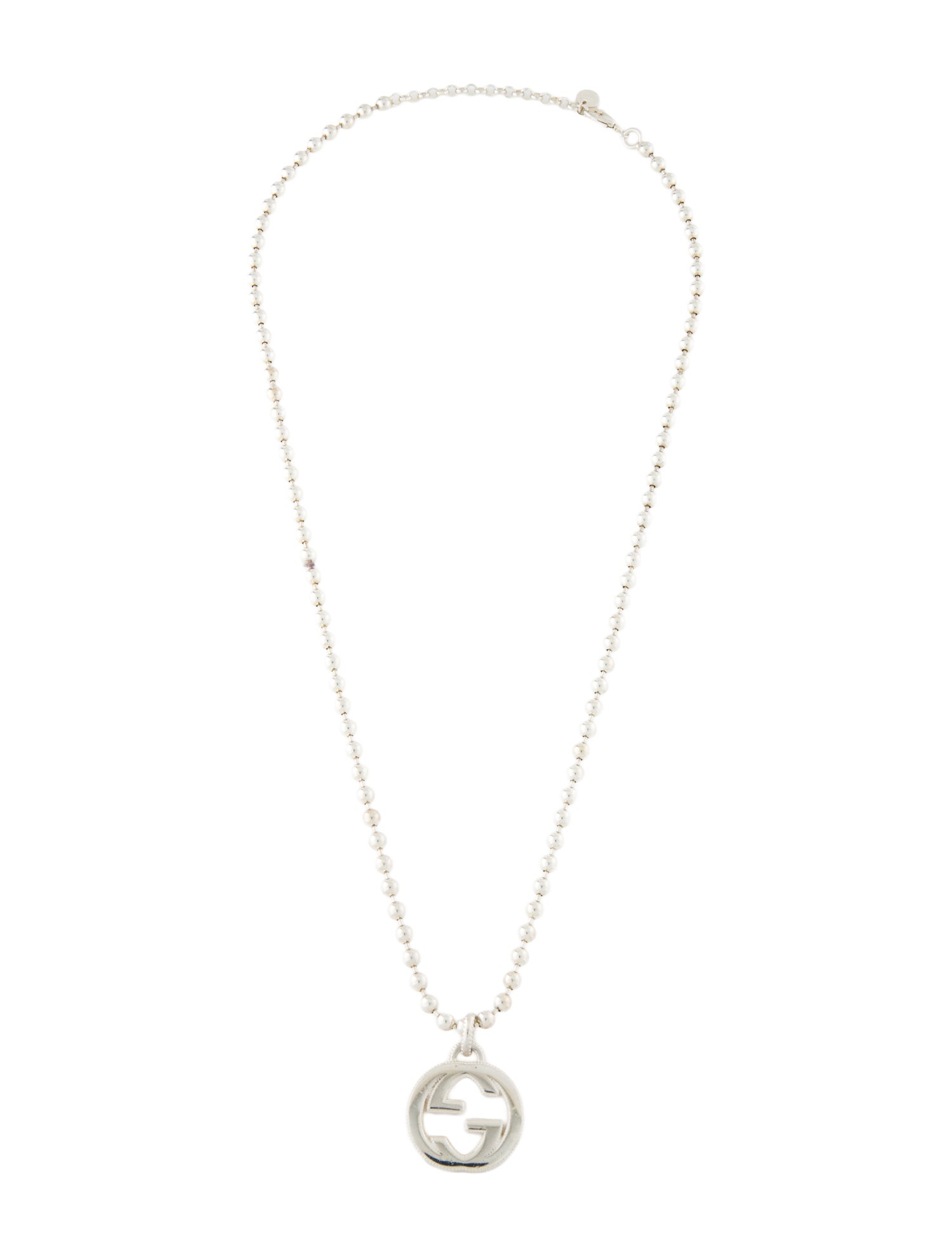 Gucci Interlocking G Pendant Necklace