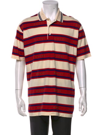 Gucci 2021 Striped Polo Shirt
