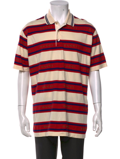 Gucci 2021 Striped Polo Shirt