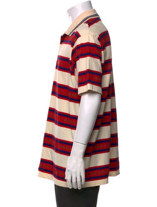 Gucci 2021 Striped Polo Shirt