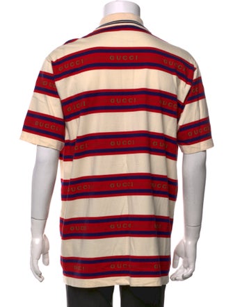 Gucci 2021 Striped Polo Shirt