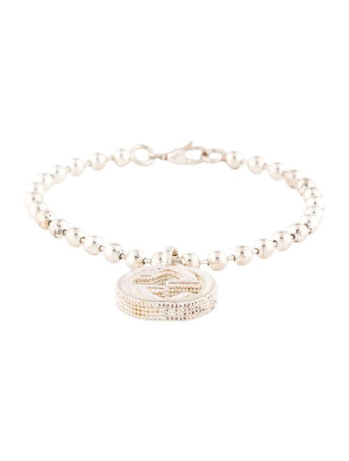Gucci Interlocking G Charm Bead Bracelet