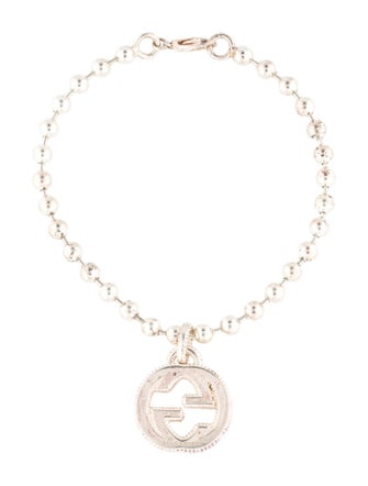 Gucci Interlocking G Charm Bead Bracelet