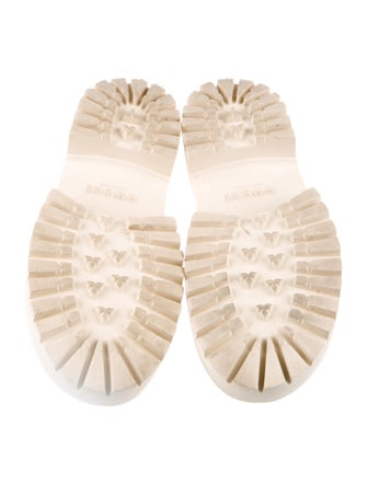 Gucci GG Logo Rubber Mules