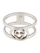 Gucci Interlocking G Openwork Ring