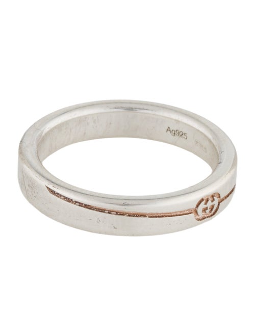 Gucci Diagonal Interlocking G Thin Band