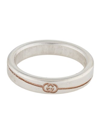 Gucci Diagonal Interlocking G Thin Band