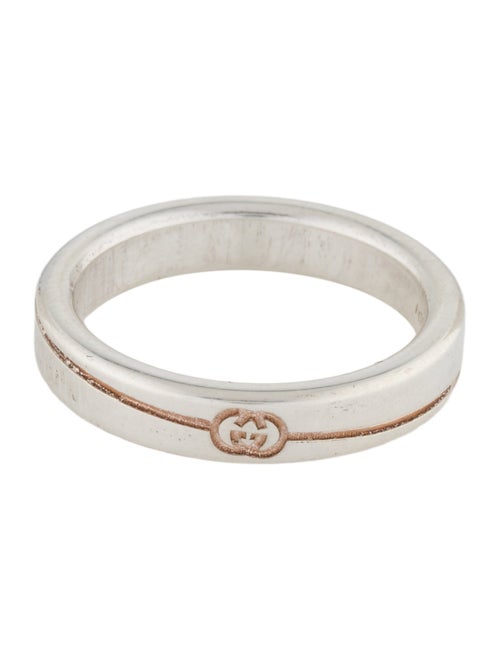 Gucci Diagonal Interlocking G Thin Band