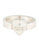 Gucci Trademark Heart Signet Ring