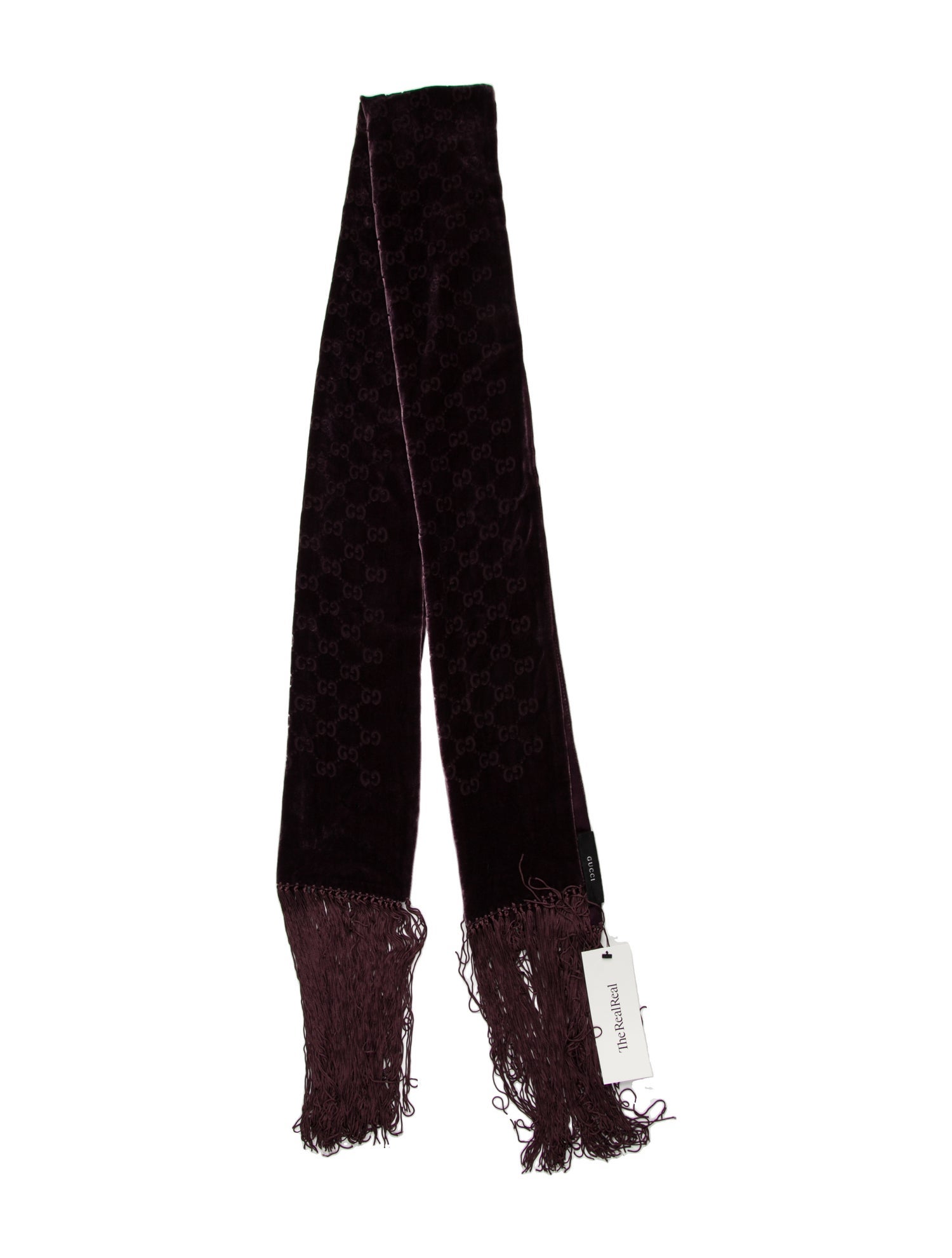 Gucci Silk GG Logo Scarf