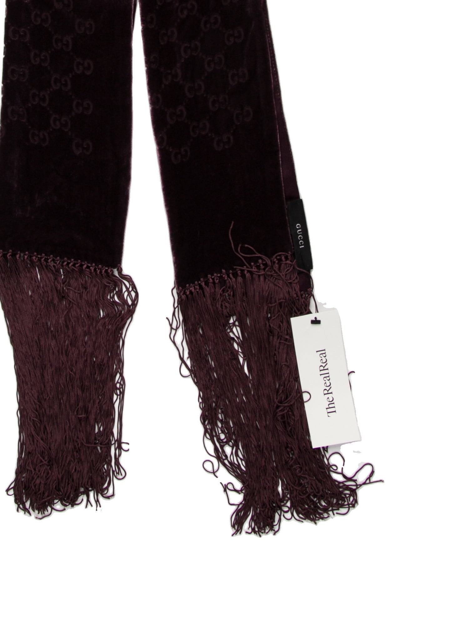 Gucci Silk GG Logo Scarf