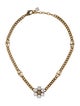 Gucci Crystal Double G Choker Necklace