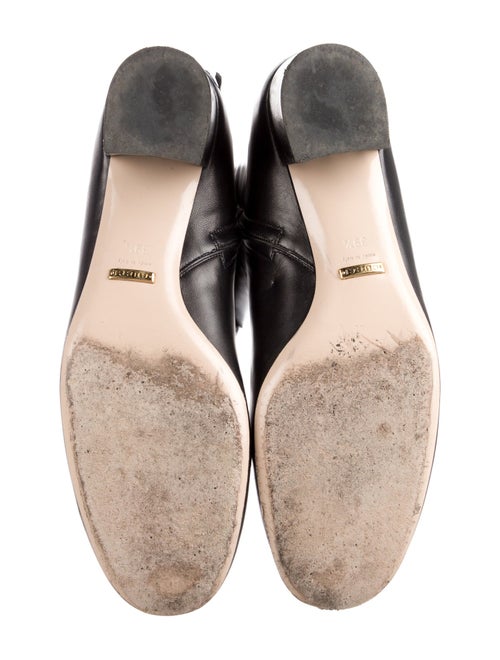 Gucci Interlocking G Logo Leather Riding Boots