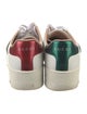 Gucci Web Accent Leather Sneakers