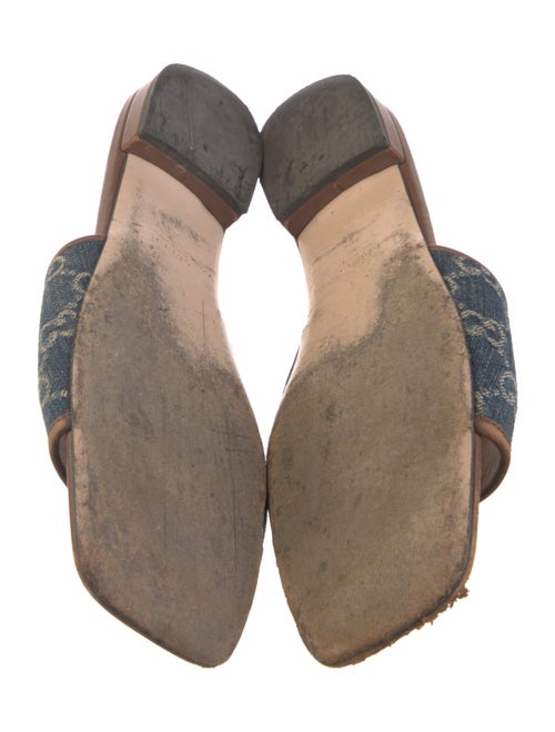 Gucci GG Denim Denim Slides