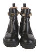 Gucci Double G Logo Leather Chelsea Boots