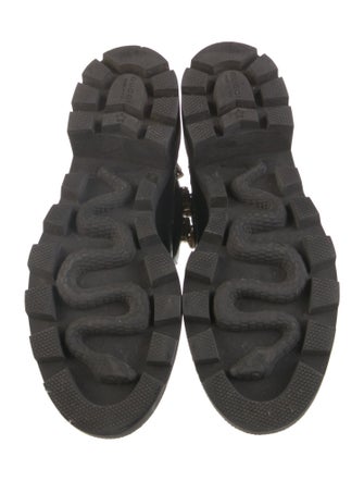 Gucci Double G Logo Leather Chelsea Boots