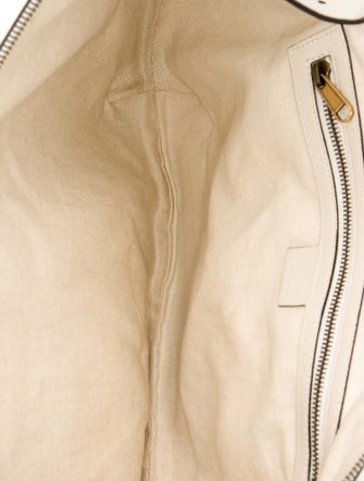 Gucci Web Logo Half Moon