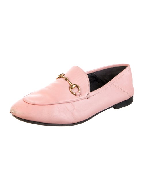 Gucci Horsebit Accent Leather Loafers