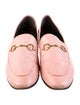 Gucci Horsebit Accent Leather Loafers