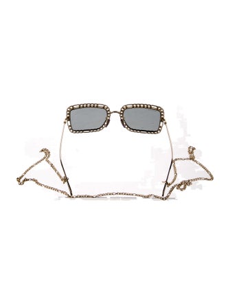 Gucci Square Tinted Sunglasses