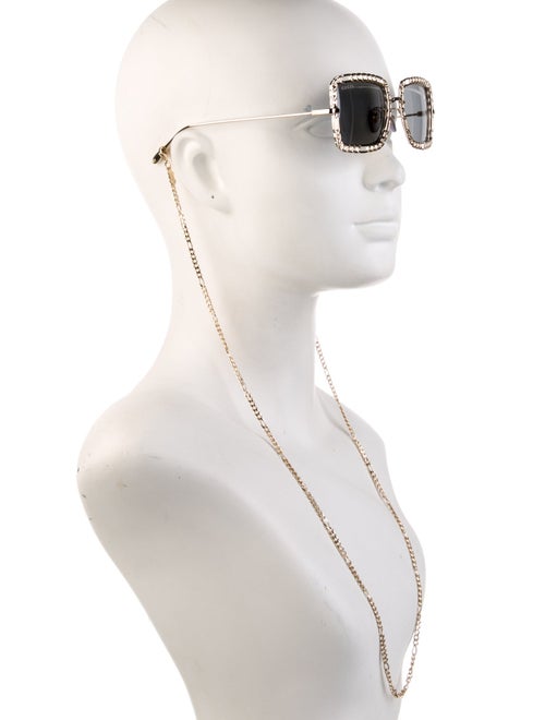 Gucci Square Tinted Sunglasses