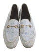 Gucci Horsebit Accent Tweed Loafers
