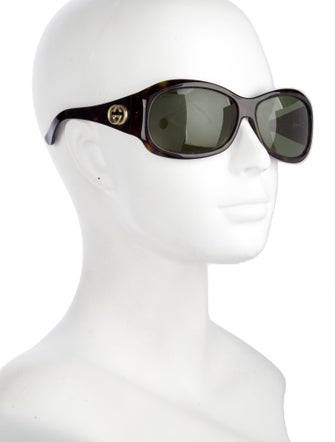 Gucci Sukey Logo Square Sunglasses
