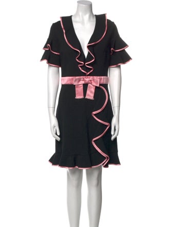 Gucci Printed Knee-Length Dress