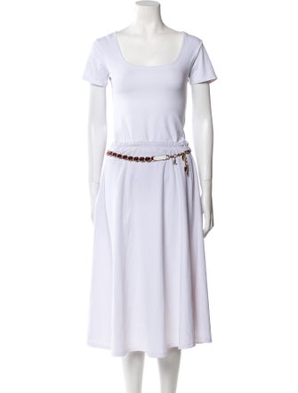 Gucci Skinny Metal Chain-Link Belt