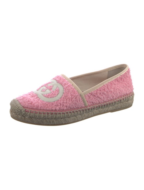Gucci Interlocking G Logo Terry Cloth Espadrilles