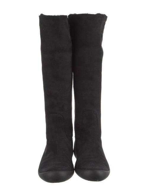 Gucci Suede Riding Boots