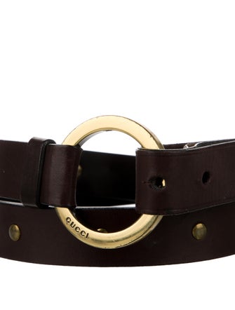 Gucci Skinny Leather Belt