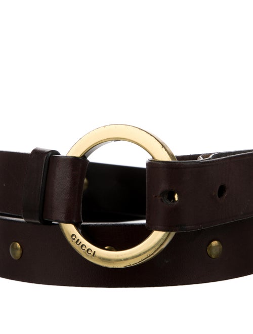Gucci Skinny Leather Belt