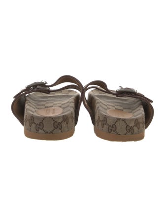 Gucci GG Canvas Canvas Slides